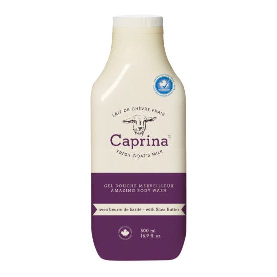 Canus Caprina Fresh Goats Milk Amazing Body Wash Shea Butter 16.9 fl oz