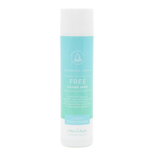 MIXOLOGIE Free (ocean mist) | Luxury Body Wash (8.3 Fl. Oz.) Women's Body Wash