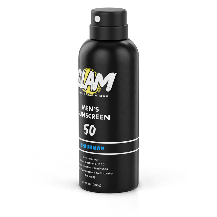 BeachMan Spray 50 by Slam Sunscreen