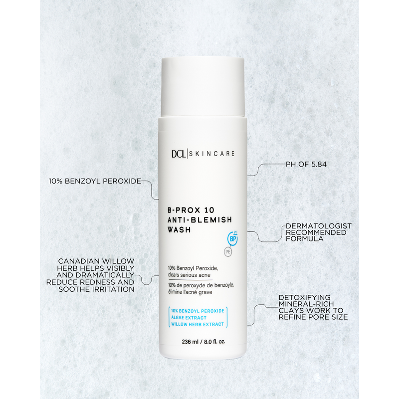 DCL Skincare B Prox 10 Anti Blemish Wash Bottle