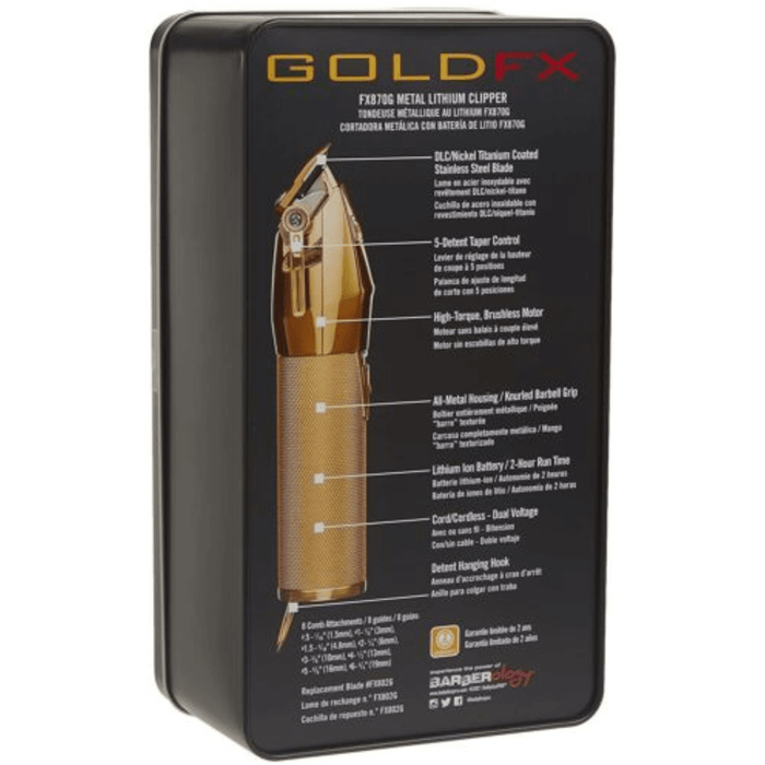 Babylisspro Barberology Goldfx Clipper #Fx870G