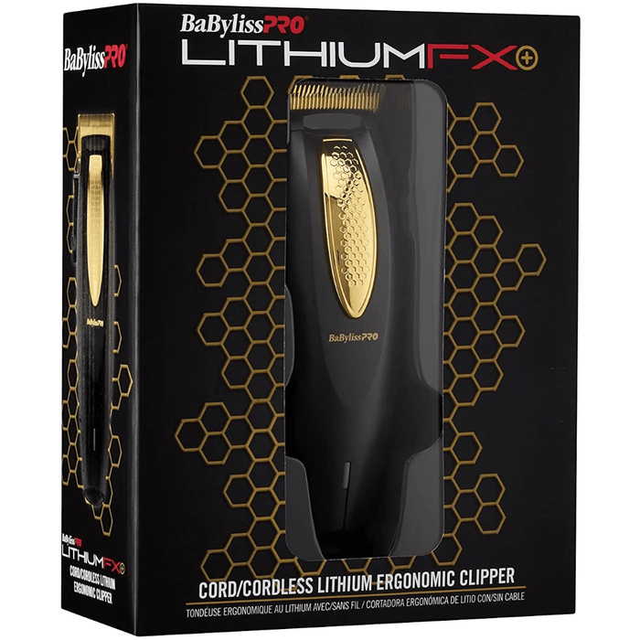 Babylisspro Lithiumfx+ Cord/Cordless Lithium Ergonomic Clipper #Fx673N