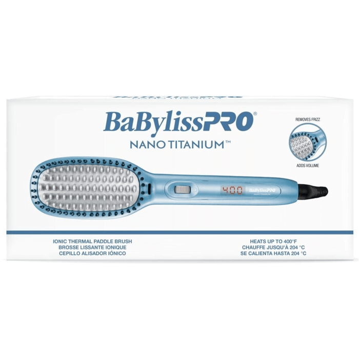 Babylisspro Nano Titanium Ionic Thermal Paddle Brush #Bntpb1Uc