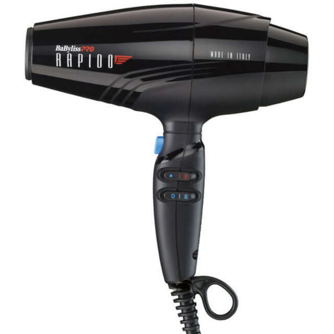 Babylisspro Ferrari Rapido Hair Dryer 2000 Watts, Black #Bf7000