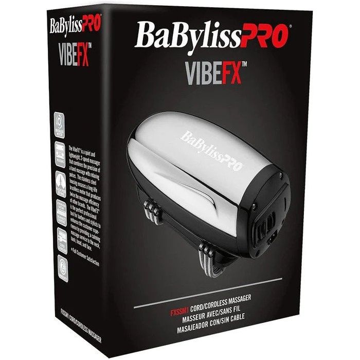 Babylisspro Vibefx Professional Cord/Cordless Massager Fxssmg "Gold" Or #Fxssm1 "Silver"