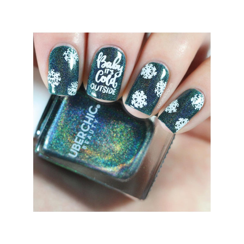 UberChic Beauty Pining For Hue - Holographic Polish Regular Polish