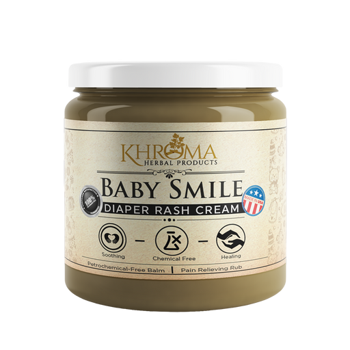 Khroma Herbal Products Baby Smile - Organic Diaper Rash Cream Balms and Salves