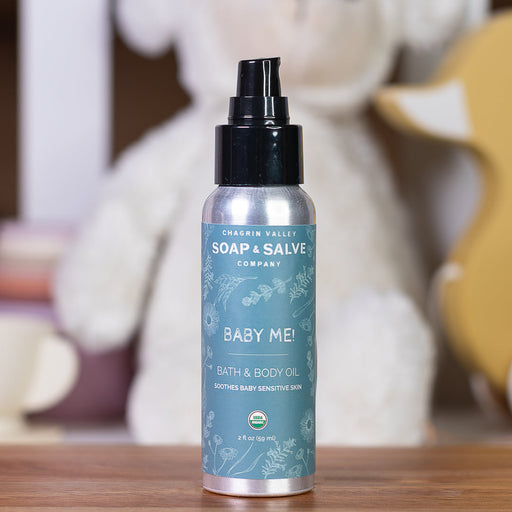 Chagrin Valley Soap & Salve Bath & Body Oil: Baby Me! Unscented Bath & Body Oil Baby Products