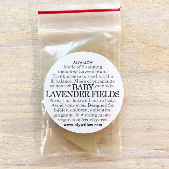 Alywillow Baby Lavender Fields Nutrient Bar Cleanser