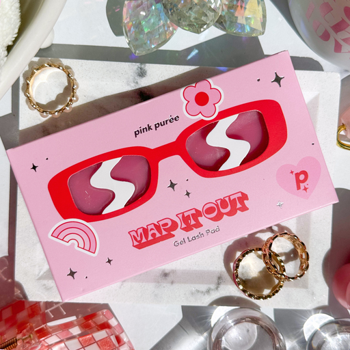 Pink Purée Map It Out Gel Lash Pad