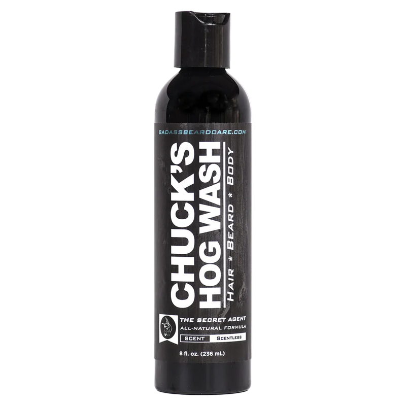 Badass Beard Care Chuck's Hog Wash - The Secret Agent HOG WASH