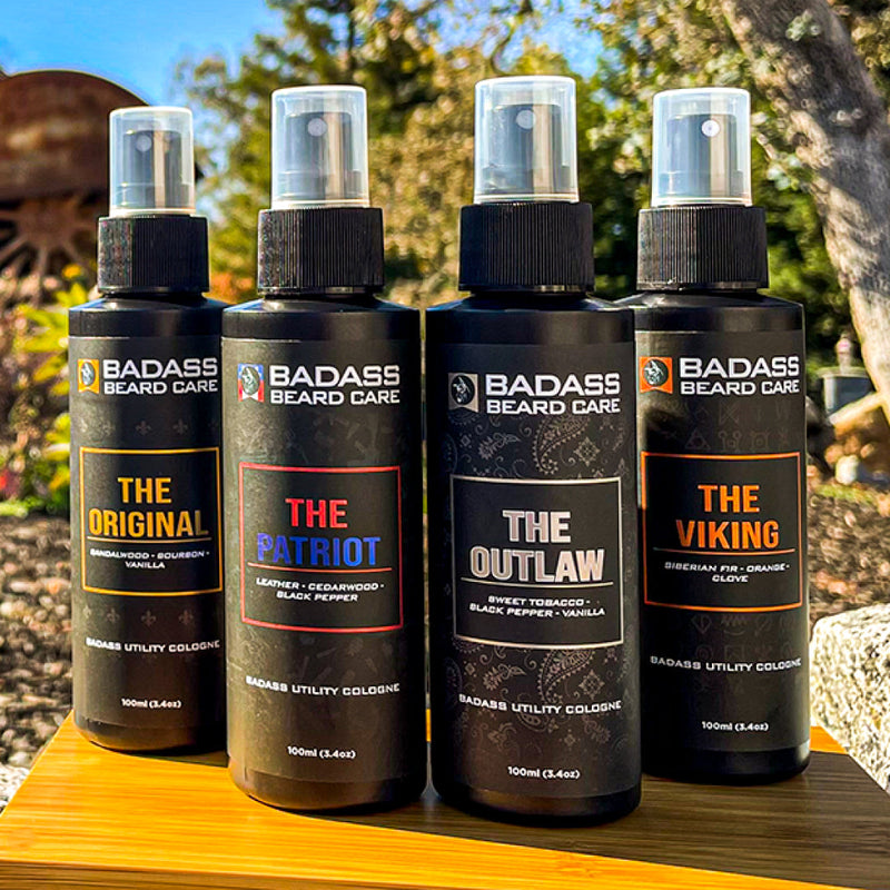 Badass Beard Care The Biker Badass Utility Cologne UTILITY COLOGNE