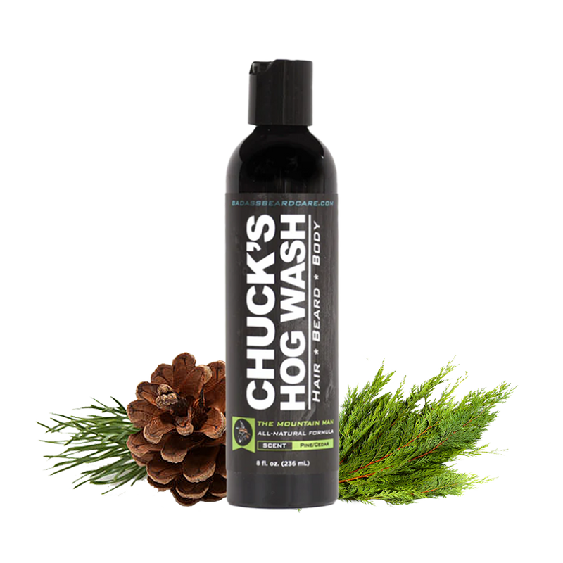 Badass Beard Care Chuck's Hog Wash - The Mountain Man HOG WASH