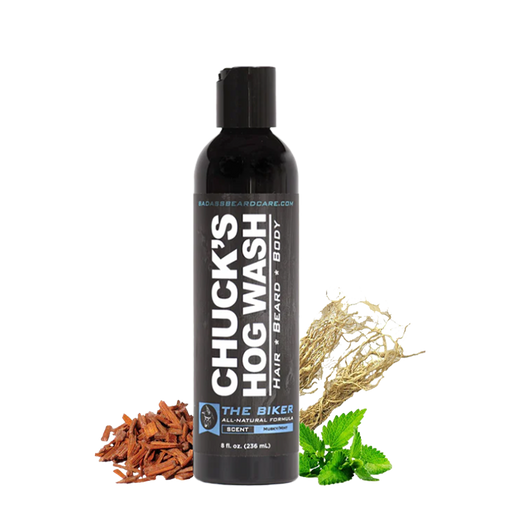 Badass Beard Care Chuck's Hog Wash - The Biker HOG WASH