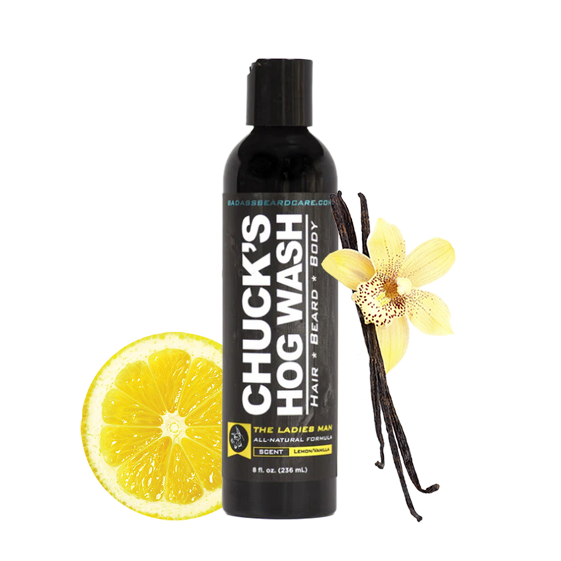 Badass Beard Care Chuck's Hog Wash - The Ladies Man HOG WASH