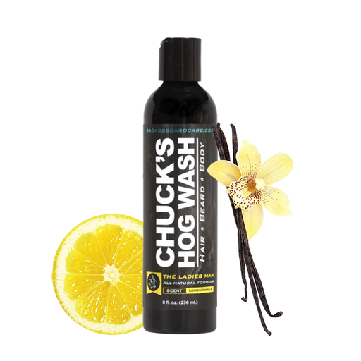 Badass Beard Care Chuck's Hog Wash - The Ladies Man HOG WASH