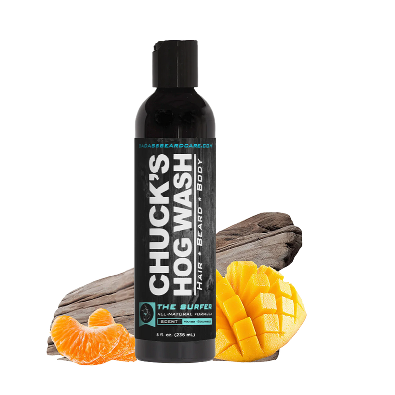 Badass Beard Care Chuck's Hog Wash - The Surfer HOG WASH