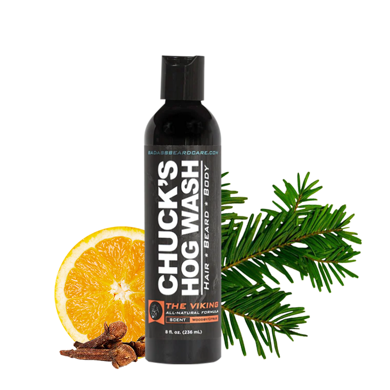 Badass Beard Care Chuck's Hog Wash - The Viking HOG WASH