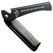 Badass Beard Care 2-in-1 Folding Ox Horn Comb COMB