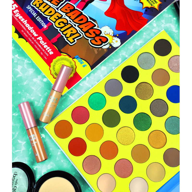 Rude Cosmetics The Badass Rudegirl 35 Eyeshadow Palette - Book 6 Eyeshadow Palettes