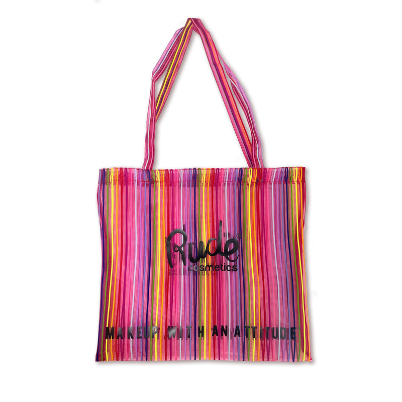 Rude Cosmetics Rude Rainbow Shopping Bag - Small Makeup Cases & Bags
