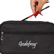GodefroyBeauty Beauty Tools Bundle With Toiletry Bag Eyebrow brush