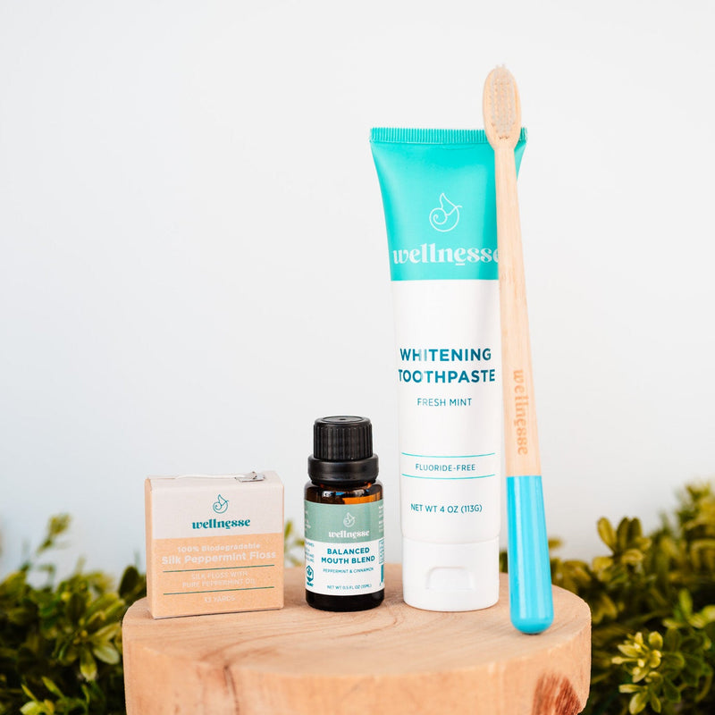 Wellnesse Toothpaste + Balanced Mouth Blend Set bundle