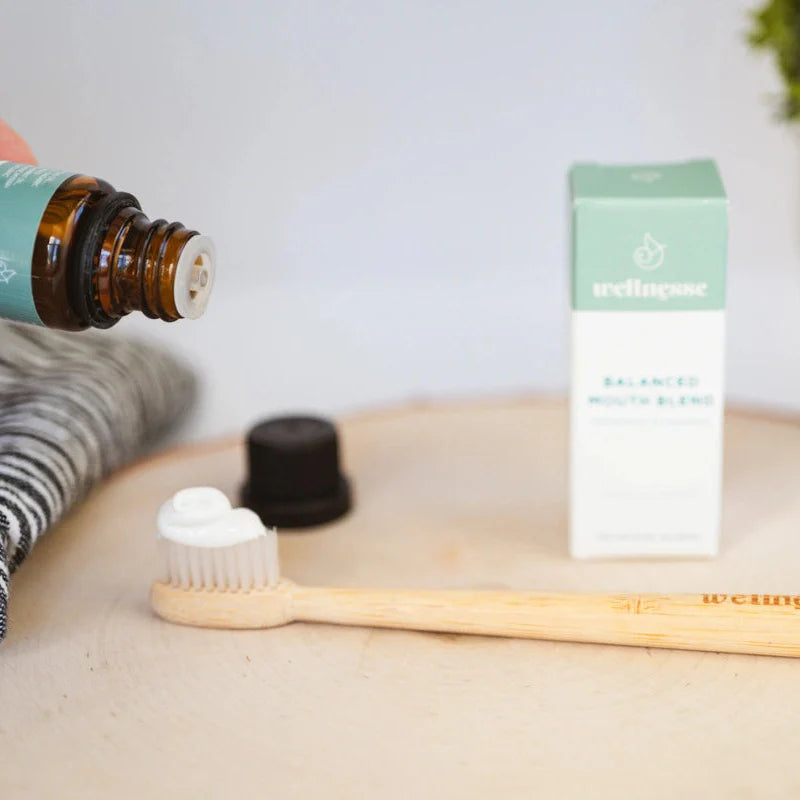 Wellnesse Toothpaste + Balanced Mouth Blend Set bundle
