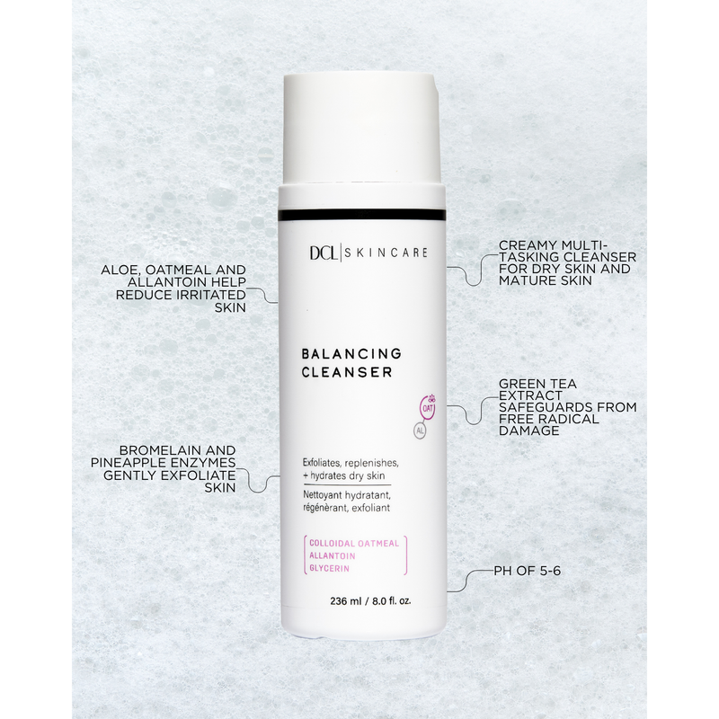 DCL Skincare Balancing Cleanser Bottle