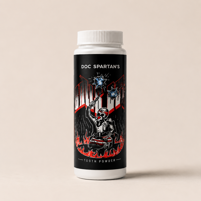 Doc Spartan® Balls Out Anti-Chafing Ball Powder Skin and Eye Care Light Gray