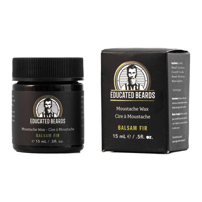 Educated Beards Balsam Fir Moustache Wax 15ml