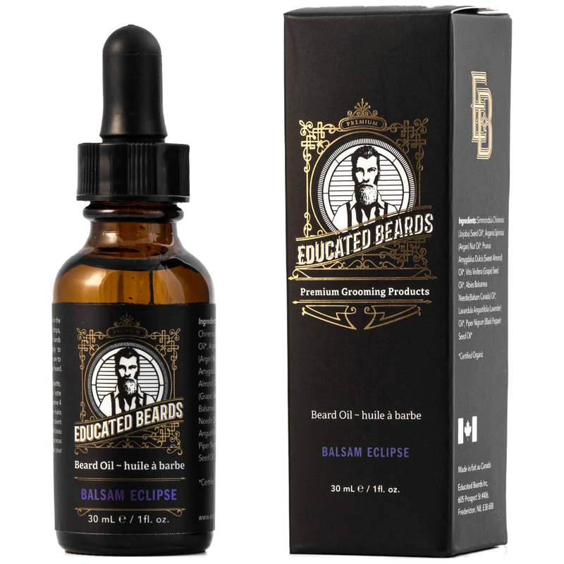Educated Beards Educated Beards Balsam Eclipse Beard Oil 30ml Beard Oil