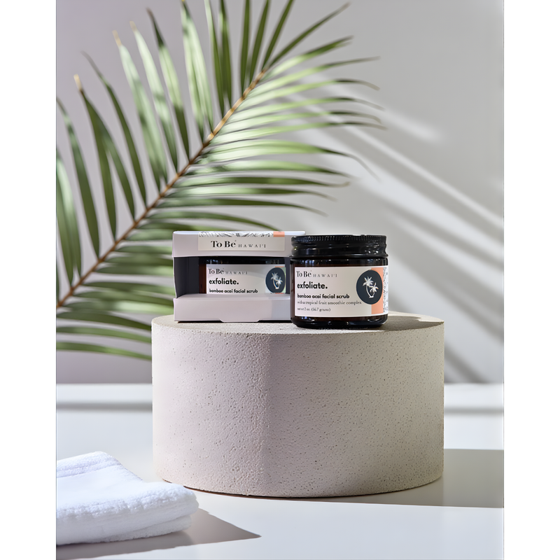 Bamboo Acai Facial Scrub
