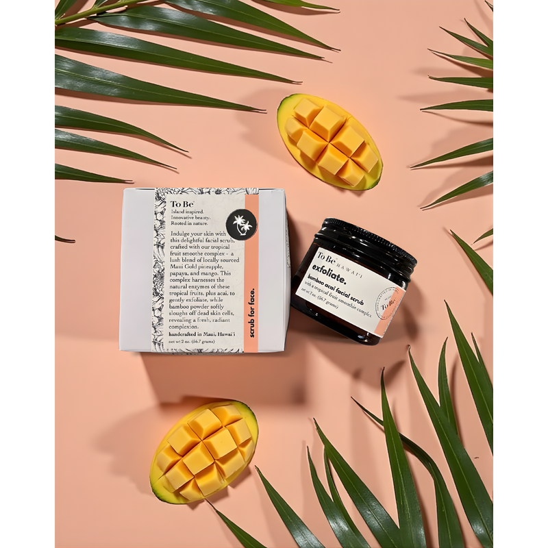 Bamboo Acai Facial Scrub