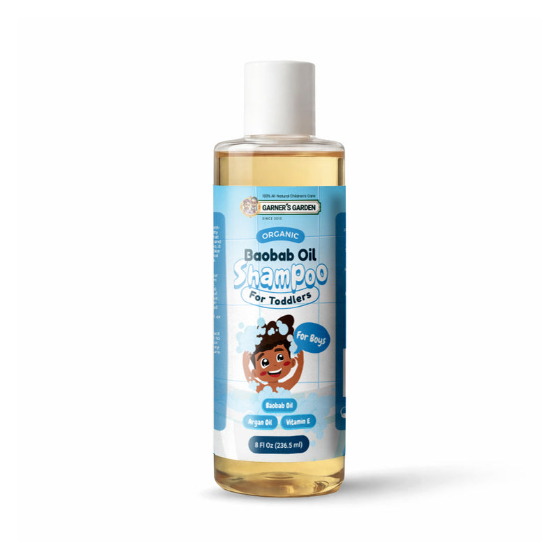 Garner's Garden Organic Baobab Oil Toddler Shampoo Baby Care White Smoke Baobab Toddler Shampoo Boys / 8oz