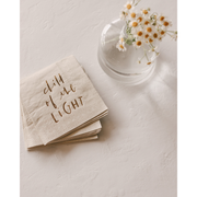 Be A Heart Baptism Child of the Light Cocktail Napkins Paper Napkins