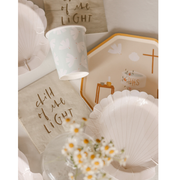 Be A Heart Scallop Shell Cocktail Plates party goods