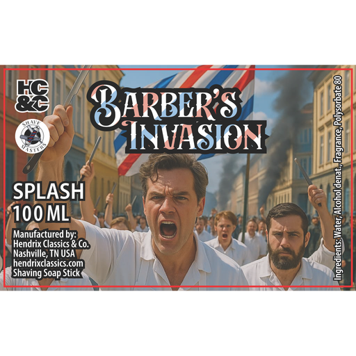 Hendrix Classics & Co HC&C Barber's Invasion Collection Shaving Kits