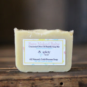 Soaplicity Bare Naked Baby - All-Natural, Unscented Bastille Soap Soap Bar