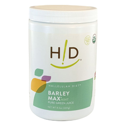 Hallelujah Diet BarleyMax - Mint Flavored - 60 Day Supply 4.2oz