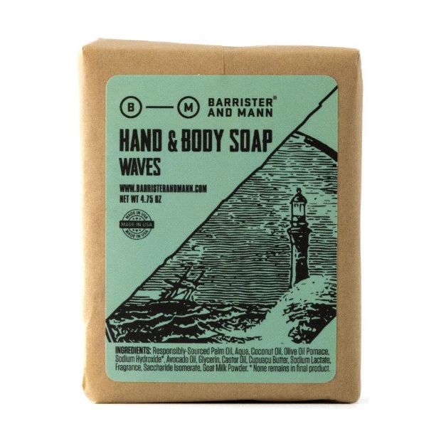 Barrister & Mann Waves Hand & Body Soap 4.75 Oz