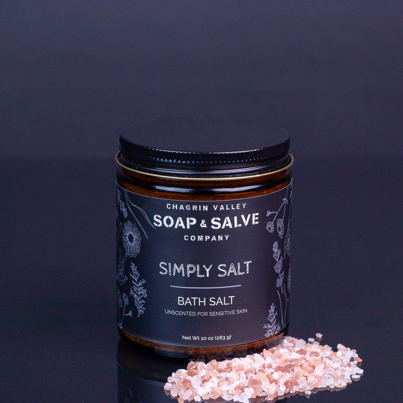 Chagrin Valley Soap & Salve Bath Salt: Simply Salts Bath Salt