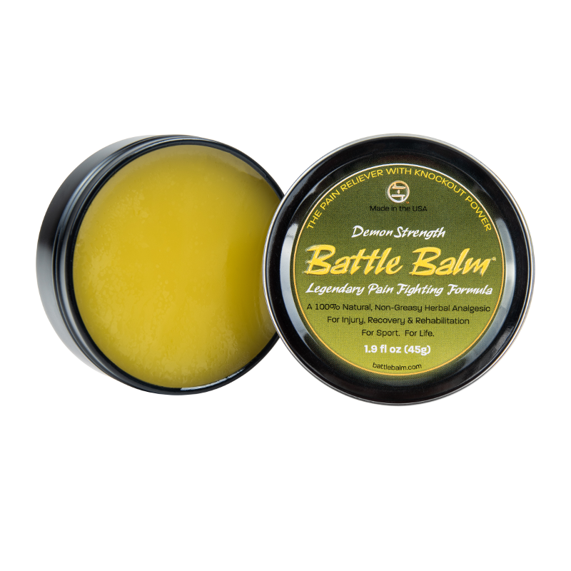 Battle Balm® Battle Balm® - Demon Strength All Natural & Organic Pain Relief Cream Topical analgesic, pain relief ointment, muscle rub