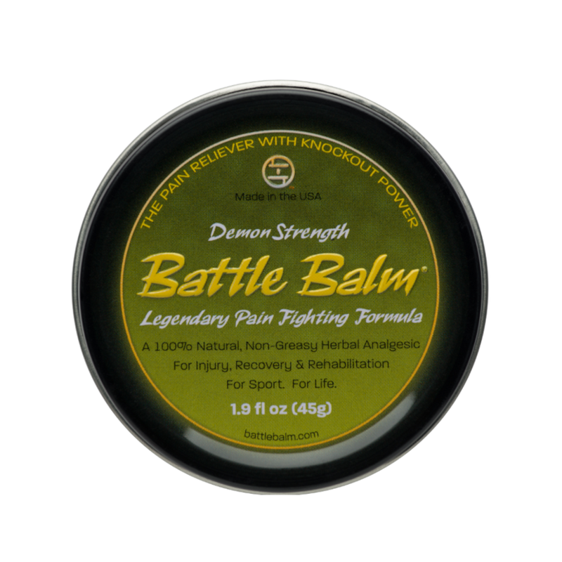 Battle Balm® Battle Balm® - Demon Strength All Natural & Organic Pain Relief Cream Topical analgesic, pain relief ointment, muscle rub