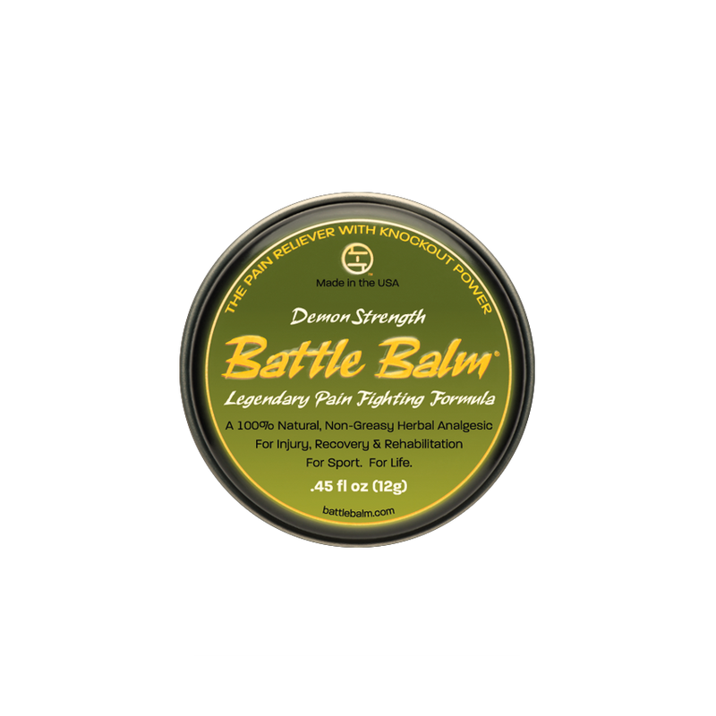Battle Balm® Battle Balm® - Demon Strength All Natural & Organic Pain Relief Cream Topical analgesic, pain relief ointment, muscle rub