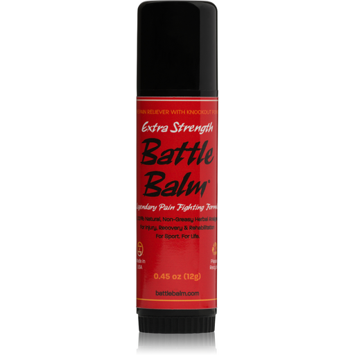 Battle Balm® Stick - Extra Strength All Natural & Organic Pain Relief 0.45oz