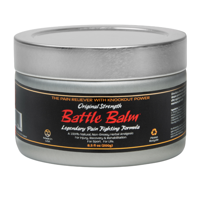 Battle Balm® Battle Balm® - Original Strength All Natural & Organic Pain Relief Cream Topical analgesic, pain relief ointment, muscle rub