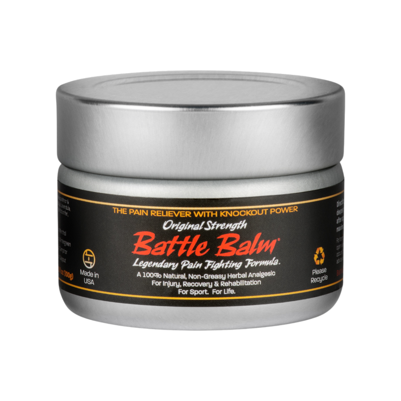 Battle Balm® Battle Balm® - Original Strength All Natural & Organic Pain Relief Cream Topical analgesic, pain relief ointment, muscle rub
