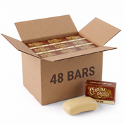 Carolina Castile Soap Bay Rum Castile Bar Soap White Smoke Case of 48 Bars