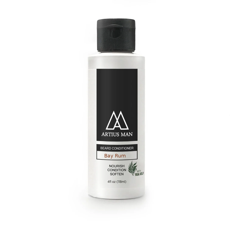 Artius Man Bay Rum Beard Conditioner – Classic Barbershop Freshness (4 oz) Beard Conditioner Dark Slate Gray